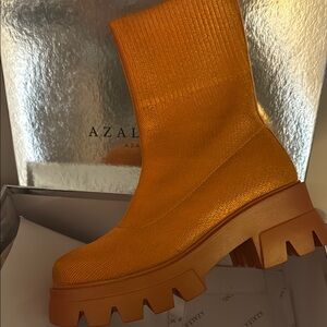 Orange Women's Boots